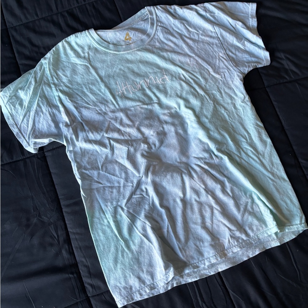 4Hunnid Light Blue Short Sleeve Tee